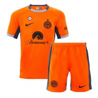 Maglie da calcio Inter Milan Denzel Dumfries #2 Terza Maglia Bambino 2023-24 Manica Corta (+ Pantaloni corti)